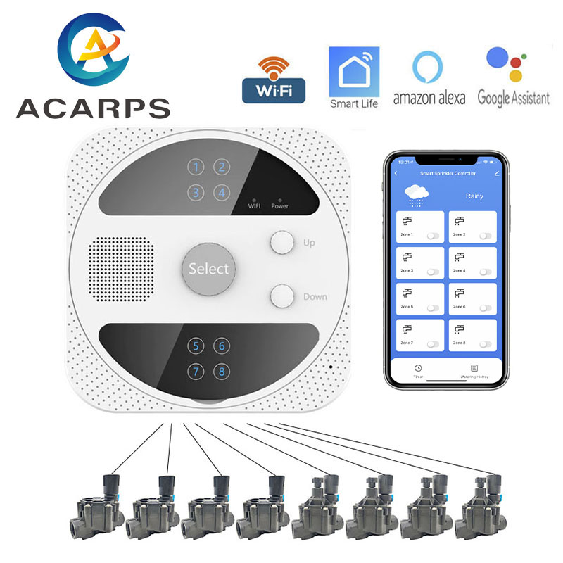 Smart Garden Instructions - Contrôleur d'irrigation intelligent WiFi, électrovanne d'irrigation