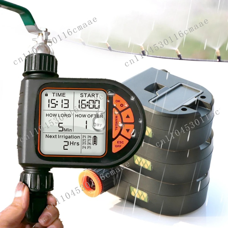 Smart Garden Tap Timer - Contrôleur d'égouttement automatique pour l'extérieur, capteur