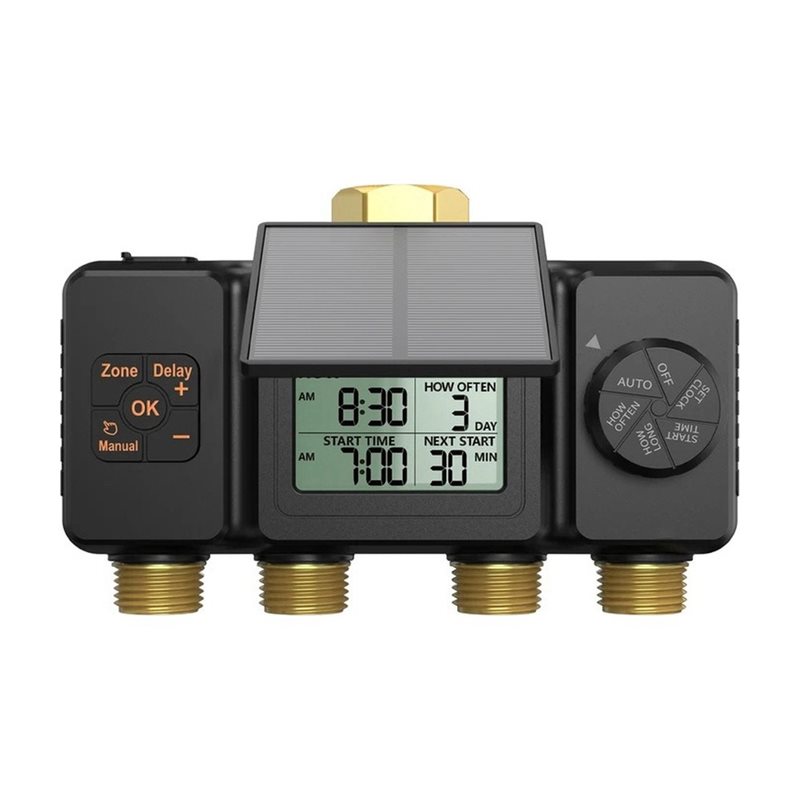 Smart Garden Tap Timer - Minuteur d'irrigation solaire B97A-BSP3/4, système d'irrigation