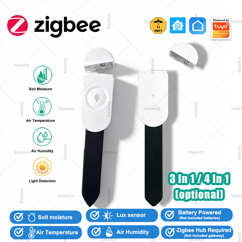 Smart Soil Sensor - Capteur intelligent d'humidité du sol Zigbee,