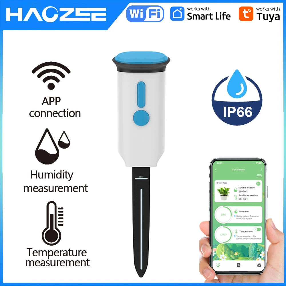 Haozee Tuya Smart WiFi Capteur - Smart Soil Sensor avis et prix