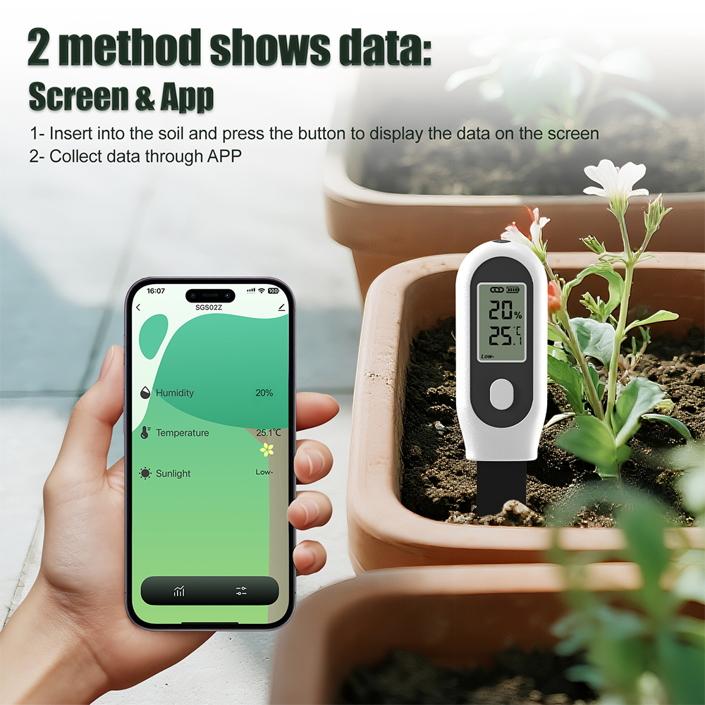Testeur de sol 3 en 1, capteur - Smart Soil Sensor avis et prix