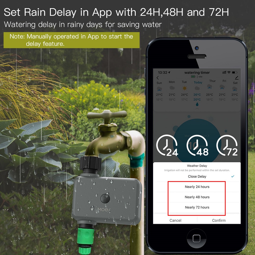 BLU-Vanne-Système d'Arrosage d - Smart Garden Tap Timer avis et prix